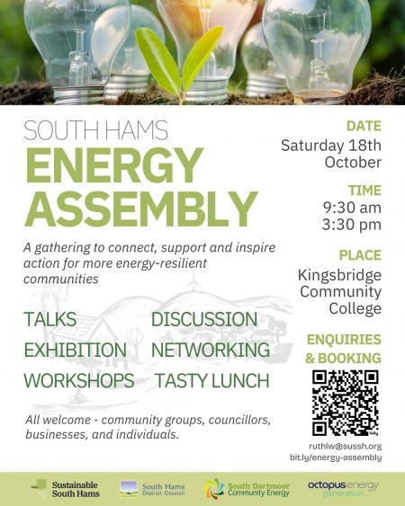 South Hams Energy Assembly Poster