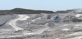 China Clay Pits Lee Moor