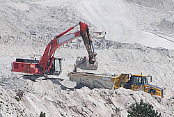 China Clay Pits Lee Moor